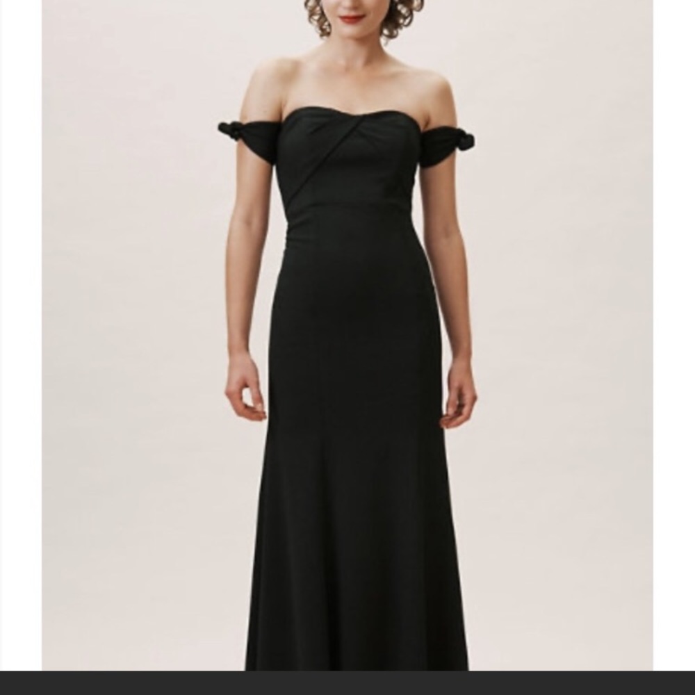 NWT BHLDN black formal gown